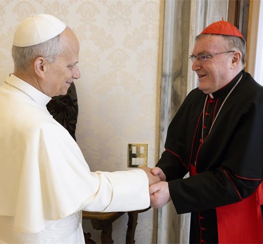 Papa Lav XIV. čestitao imendan kardinalu Bozaniću